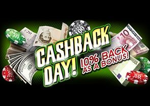 Cash back online casino bonuses