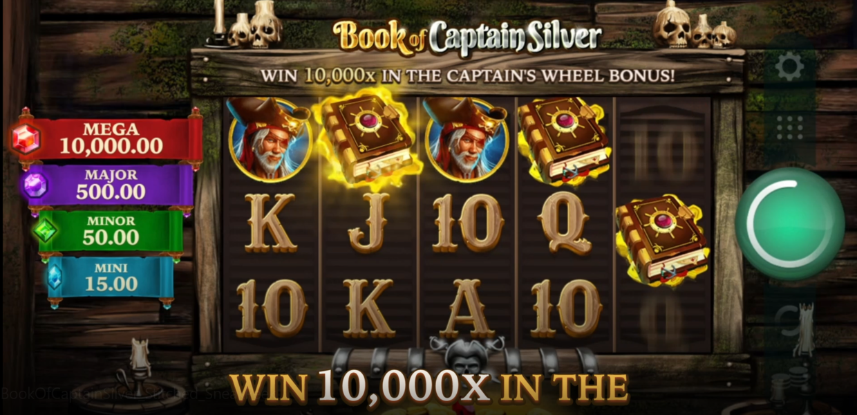 book of captain silver slot 