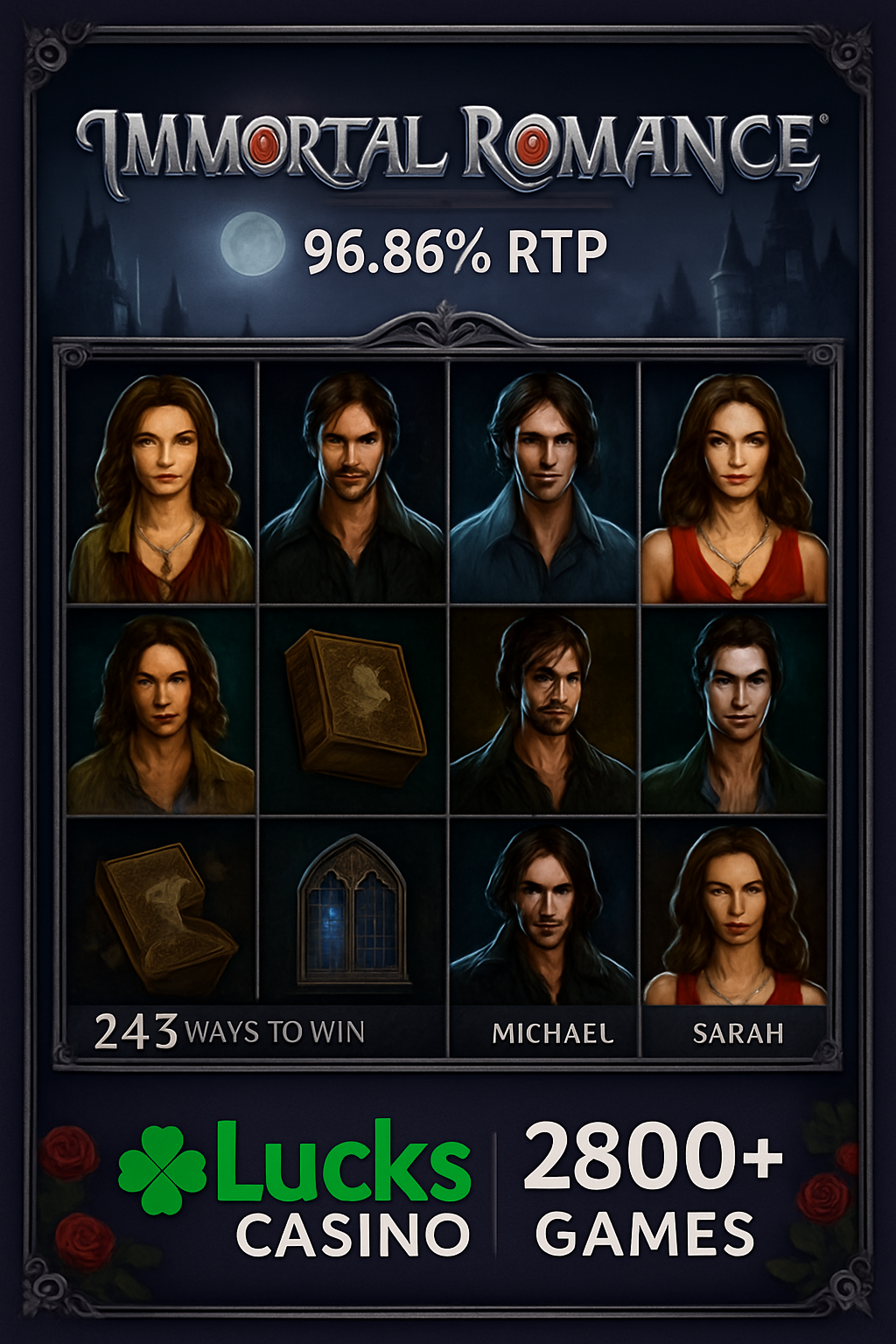 Immortal Romance Slot Game
